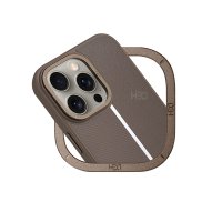 HDD iPhone 15 Pro Max Kılıf HBC-155 Lizbon Kapak - Gri