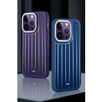 HDD iPhone 15 Pro Max Kılıf HBC-190 Kolaj Kapak - Lacivert