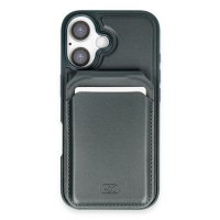 HDD iPhone 16 HBC-247 Atina Kartvizitli Kapak - Koyu Yeşil
