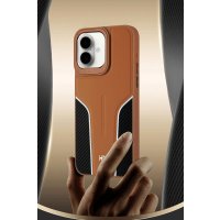 HDD iPhone 16 HBC-264 Lambor Karbon Fiber Sport Kapak - Siyah