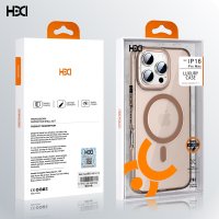 HDD iPhone 16 Pro Max HBC-274 PC 2.0 Şeffaf Magsafe Kapak - Şeffaf