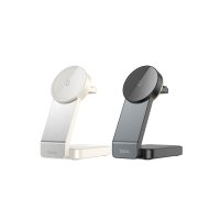 Hoco CQ3 3in1 15W Masaüstü Kablosuz Şarj Standı - Beyaz
