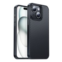 Hoco iPhone 15 Knight Kevlar Magsafe Kapak - Siyah