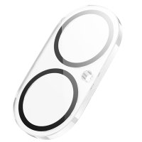 Hoco iPhone 16 3D Night Shooting Circle 25in1 Kamera Lens Koruma Cam - Siyah