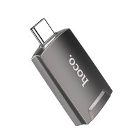 Hoco UA19 Tak Çalıştır HDMI to Type-C Dönüştürücü - Gri