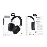Hoco W35 Kablosuz Bluetooth Kafaüstü Kulaklık - Siyah