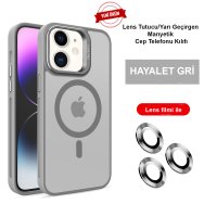 Joko iPhone 11 Kılıf Flet Lens Magsafe Kapak - Gri