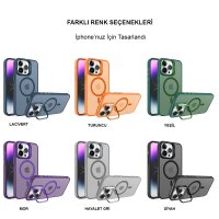 Joko iPhone 11 Kılıf Flet Lens Magsafe Kapak - Gri