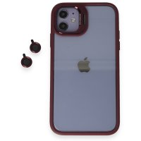 Joko iPhone 11 Kılıf Roblox Lens Standlı Kapak - Bordo