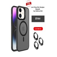 Joko iPhone 12 Flet Lens Magsafe Kapak - Siyah