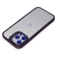 Joko iPhone 13 Pro Max Kılıf Roblox Lens Standlı Kapak - Derin Mor