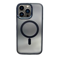 Joko iPhone 13 Pro Max Solid Magsafe Kapak - Lacivert