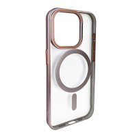 Joko iPhone 14 Crown Lens Standlı Magsafe Kapak - Pembe