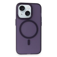 Joko iPhone 14 Frost Standlı Magsafe Kapak - Derin Mor
