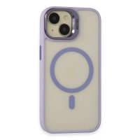 Joko iPhone 14 Kılıf Roblox Lens Magsafe Standlı Kapak - Lila