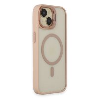 Joko iPhone 14 Kılıf Roblox Lens Magsafe Standlı Kapak - Pudra