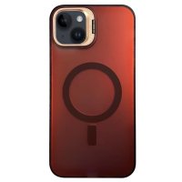 Newface iPhone 14 Primera Magsafe Standlı Kapak - Bordo