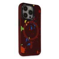 Joko iPhone 14 Pro Colorful Magsafe Kapak - Kırmızı