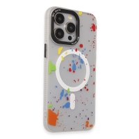 Joko iPhone 14 Pro Colorful Magsafe Kapak - Şeffaf