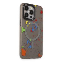 Joko iPhone 14 Pro Colorful Magsafe Kapak - Titan Gri