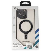 Joko iPhone 14 Pro Era Magsafe Standlı Kapak - Derin Mor