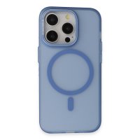 Joko iPhone 14 Pro Frost Standlı Magsafe Kapak - Sierra Blue
