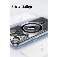 Joko iPhone 14 Pro Kılıf Crystal Magsafe Kapak - Siyah