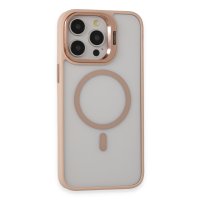 Joko iPhone 14 Pro Kılıf Roblox Lens Magsafe Standlı Kapak - Pudra