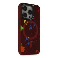 Joko iPhone 14 Pro Max Colorful Magsafe Kapak - Kırmızı