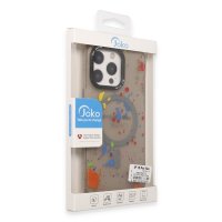 Joko iPhone 14 Pro Max Colorful Magsafe Kapak - Titan Gri