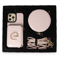 Joko iPhone 14 Pro Max Kılıf Ermes Kapak - Pembe