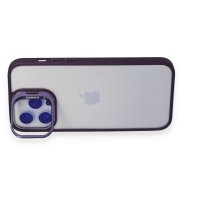 Joko iPhone 14 Pro Max Kılıf Roblox Lens Standlı Kapak - Derin Mor