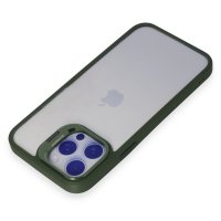 Joko iPhone 14 Pro Max Kılıf Roblox Lens Standlı Kapak - Koyu Yeşil