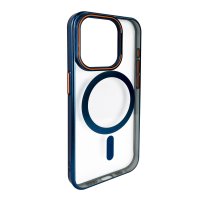 Joko iPhone 15 Crown Lens Standlı Magsafe Kapak - Lacivert