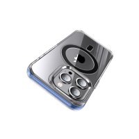 Joko iPhone 15 Kılıf Crystal Magsafe Kapak - Şeffaf