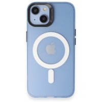 Joko iPhone 15 Kılıf Mateks Magsafe Kapak - Sierra Blue
