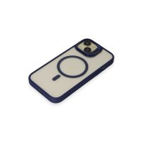 Joko iPhone 15 Kılıf Roblox Lens Magsafe Standlı Kapak - Lacivert
