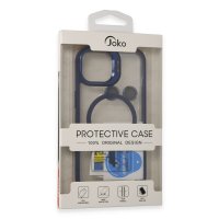 Joko iPhone 15 Kılıf Roblox Lens Magsafe Standlı Kapak - Lila