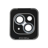 Joko iPhone 15 Plus PVD Metal Kamera Lens - Açık Mavi