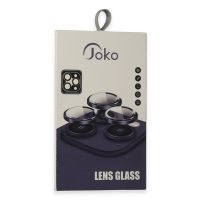 Joko iPhone 15 Plus PVD Metal Kamera Lens - Mavi