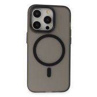 Joko iPhone 15 Pro Frost Standlı Magsafe Kapak - Siyah