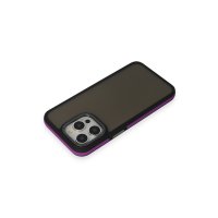 Newface iPhone 15 Pro Harvel Kapak - Derin Mor