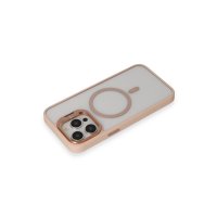 Joko iPhone 15 Pro Kılıf Roblox Lens Magsafe Standlı Kapak - Pudra