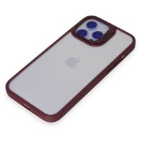 Joko iPhone 15 Pro Kılıf Roblox Lens Standlı Kapak - Bordo