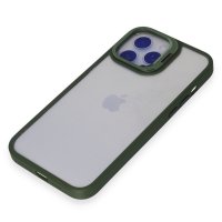 Joko iPhone 15 Pro Kılıf Roblox Lens Standlı Kapak - Koyu Yeşil