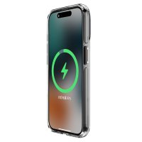 Joko iPhone 15 Pro Max Kılıf Crystal Magsafe Kapak - Şeffaf