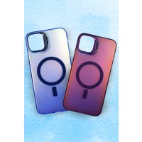 Newface iPhone 15 Pro Max Primera Magsafe Standlı Kapak - Lacivert