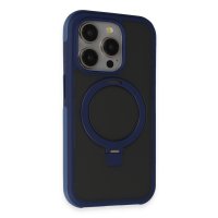Joko iPhone 15 Pro Max Zorda Airbag Magsafe Standlı Kapak - Lacivert