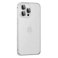 Joko iPhone 15 Pro Metal Bumper Mat Kapak - Gümüş