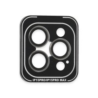 Joko iPhone 15 Pro PVD Metal Kamera Lens - Titan Gri